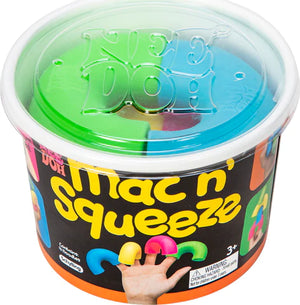 Nee Doh Mac N' Squeeze Sensory Noodle Toys
