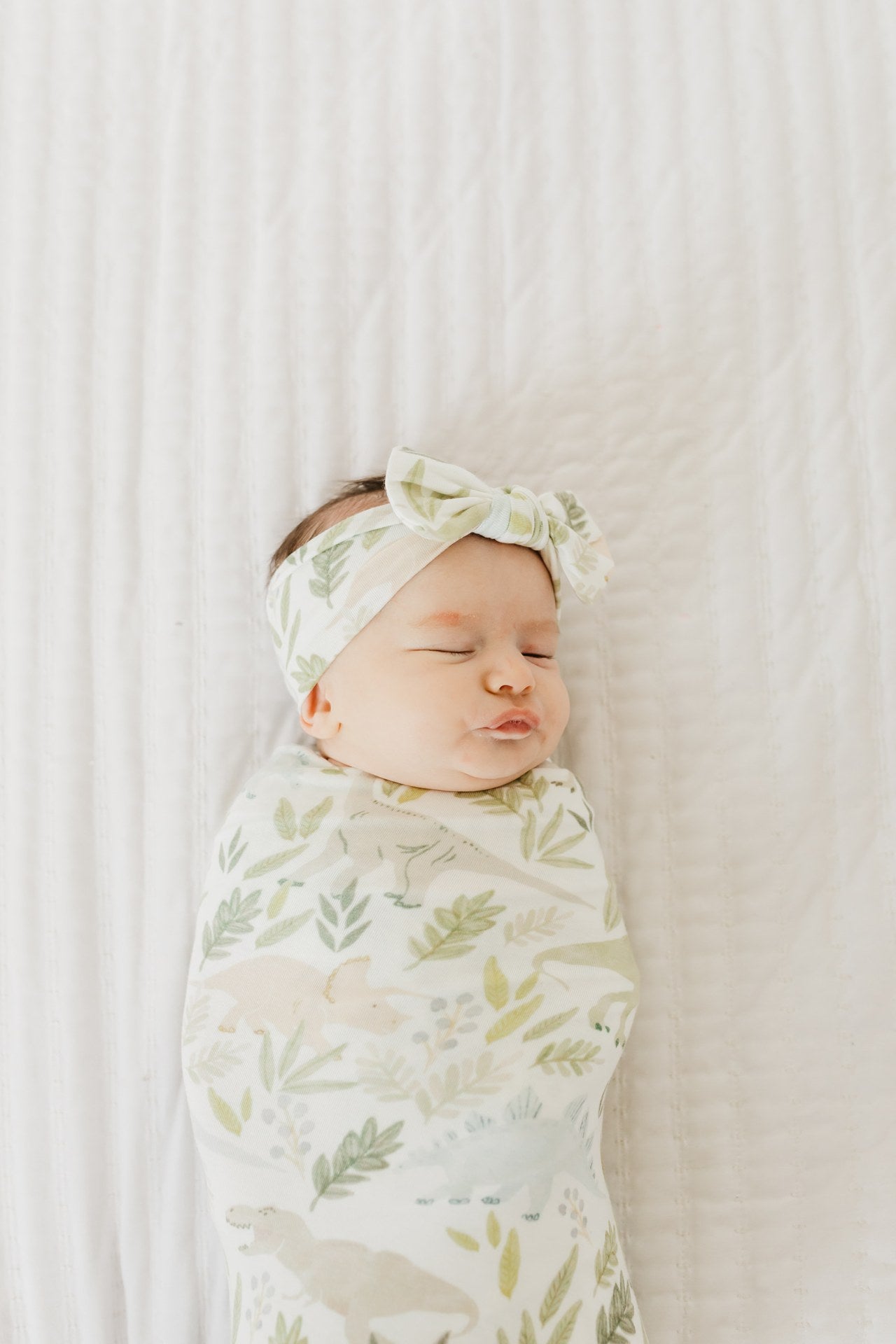 Copper Pearl Knit Swaddle Blanket / Rex