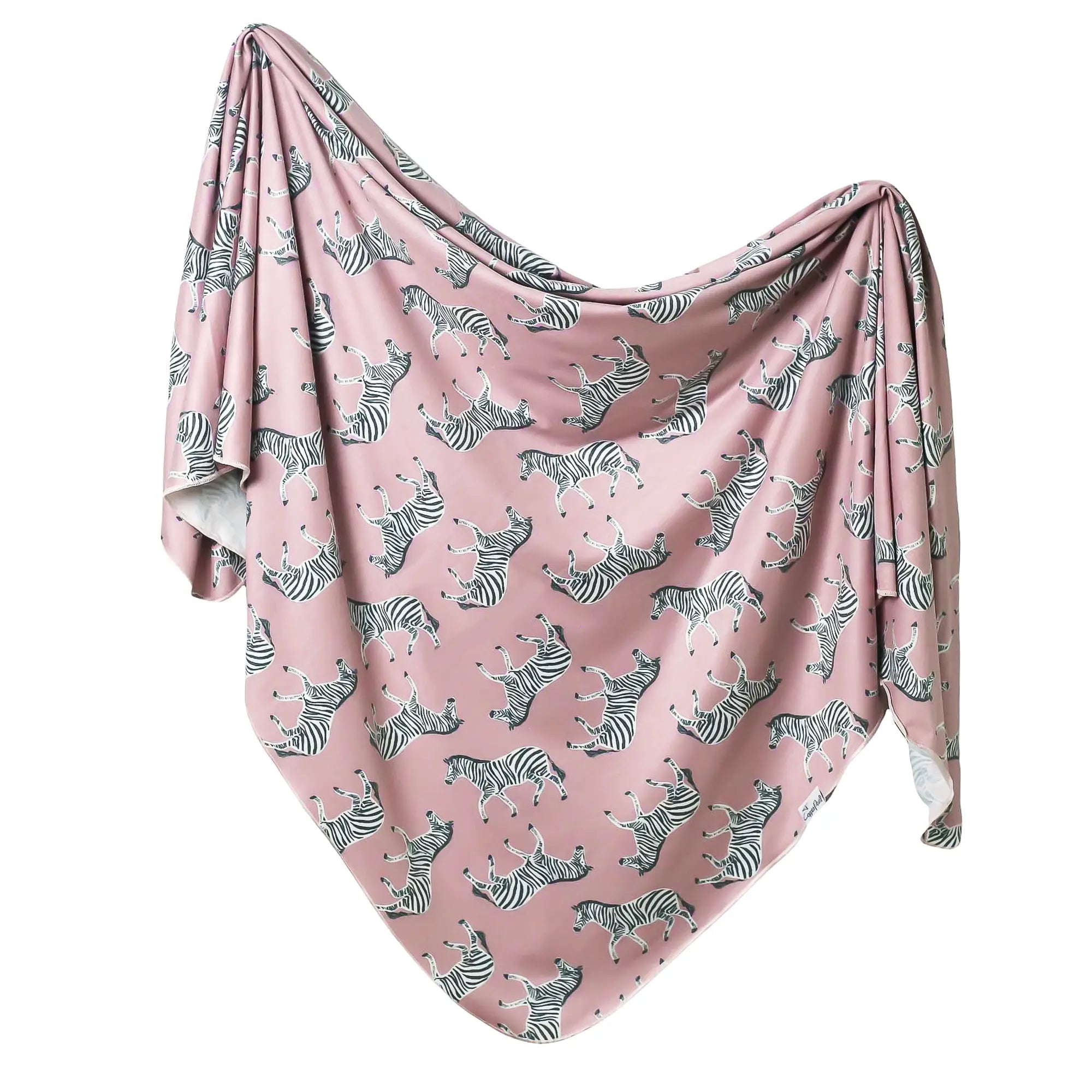 Copper Pearl Knit Swaddle Blanket / Zella