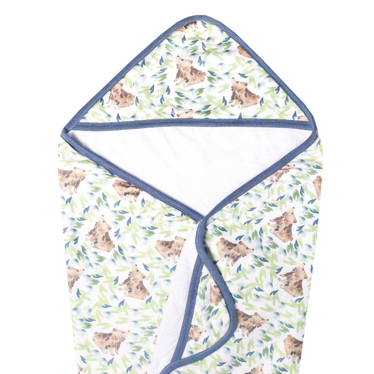Copper Pearl Premium Knit Hooded Towel / Bear