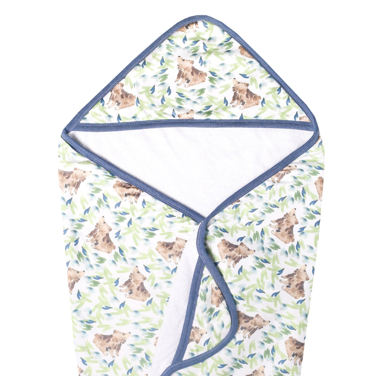 Copper Pearl Premium Knit Hooded Towel / Bear