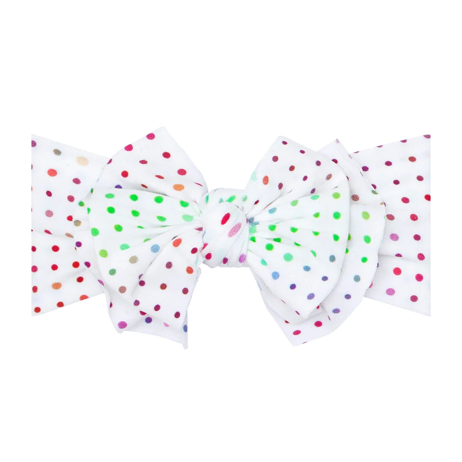 Baby Bling Printed FAB Headband / Candy Buttons