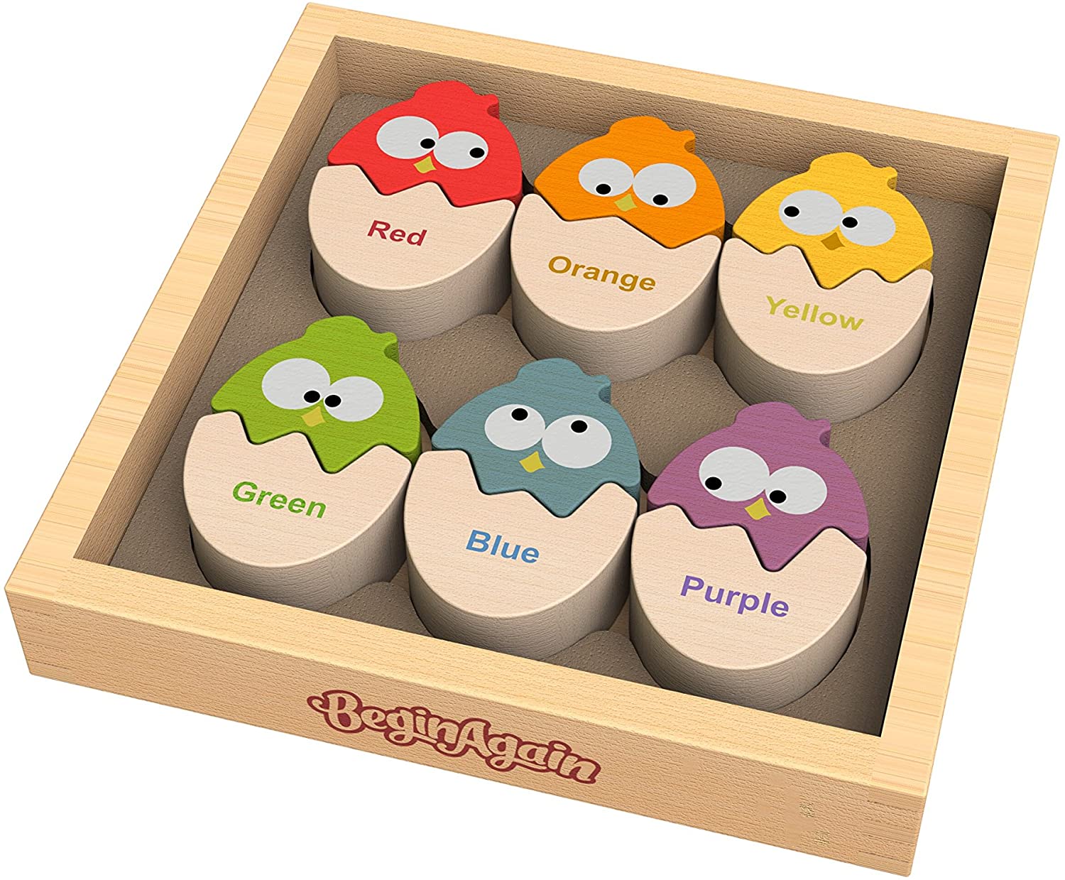 Begin Again Color'n Bilingual Eggs