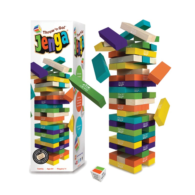 Jenga Throw 'N Go! Game