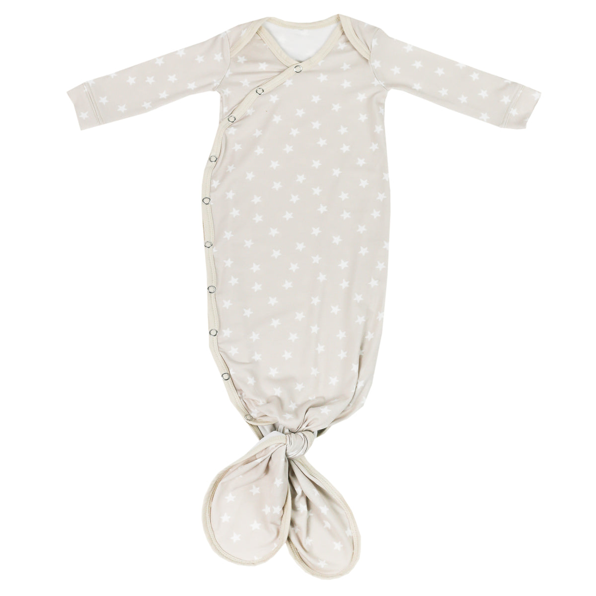 Copper Pearl Newborn Knotted Gown / Twinkle
