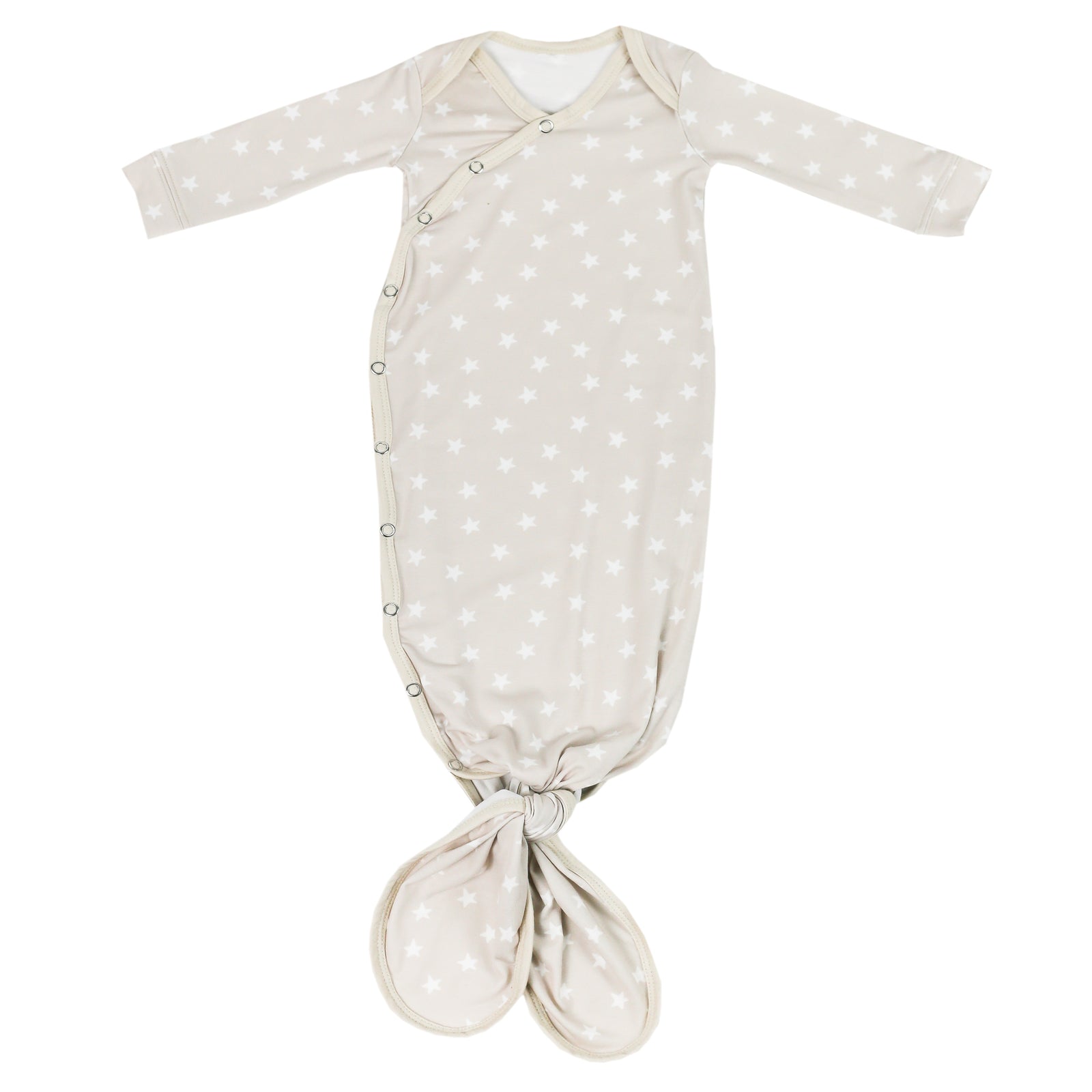 Copper Pearl Newborn Knotted Gown / Twinkle