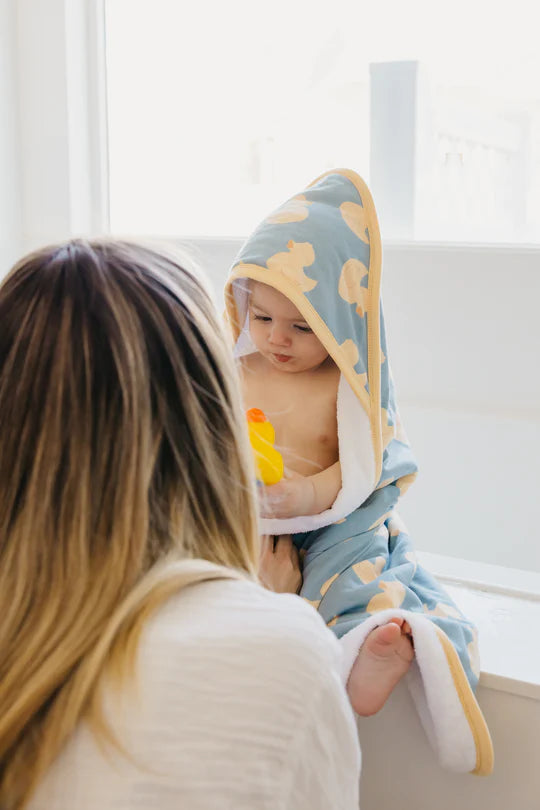 Copper Pearl Premium Knit Hooded Towel / Ducky
