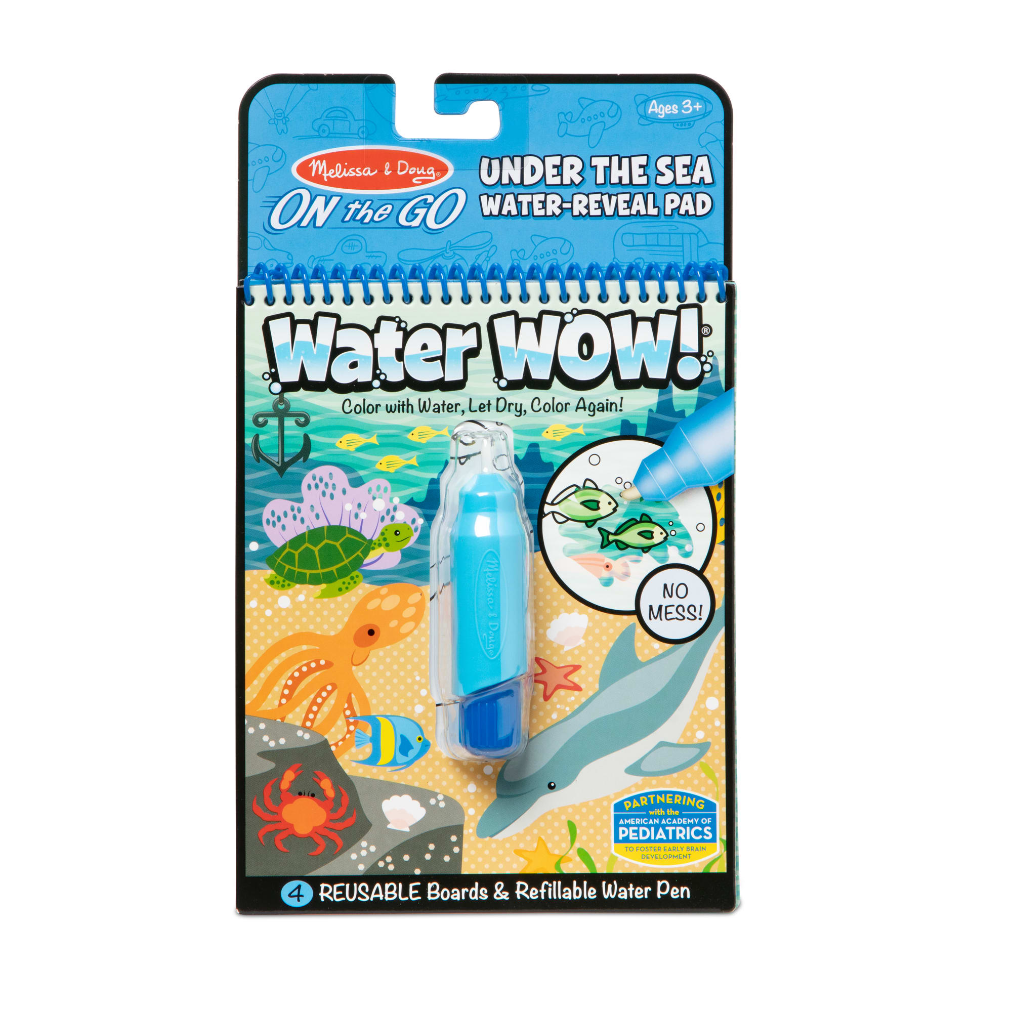 Melissa & Doug Water Wow! On The Go Water-Reveal Pad / Under the Sea