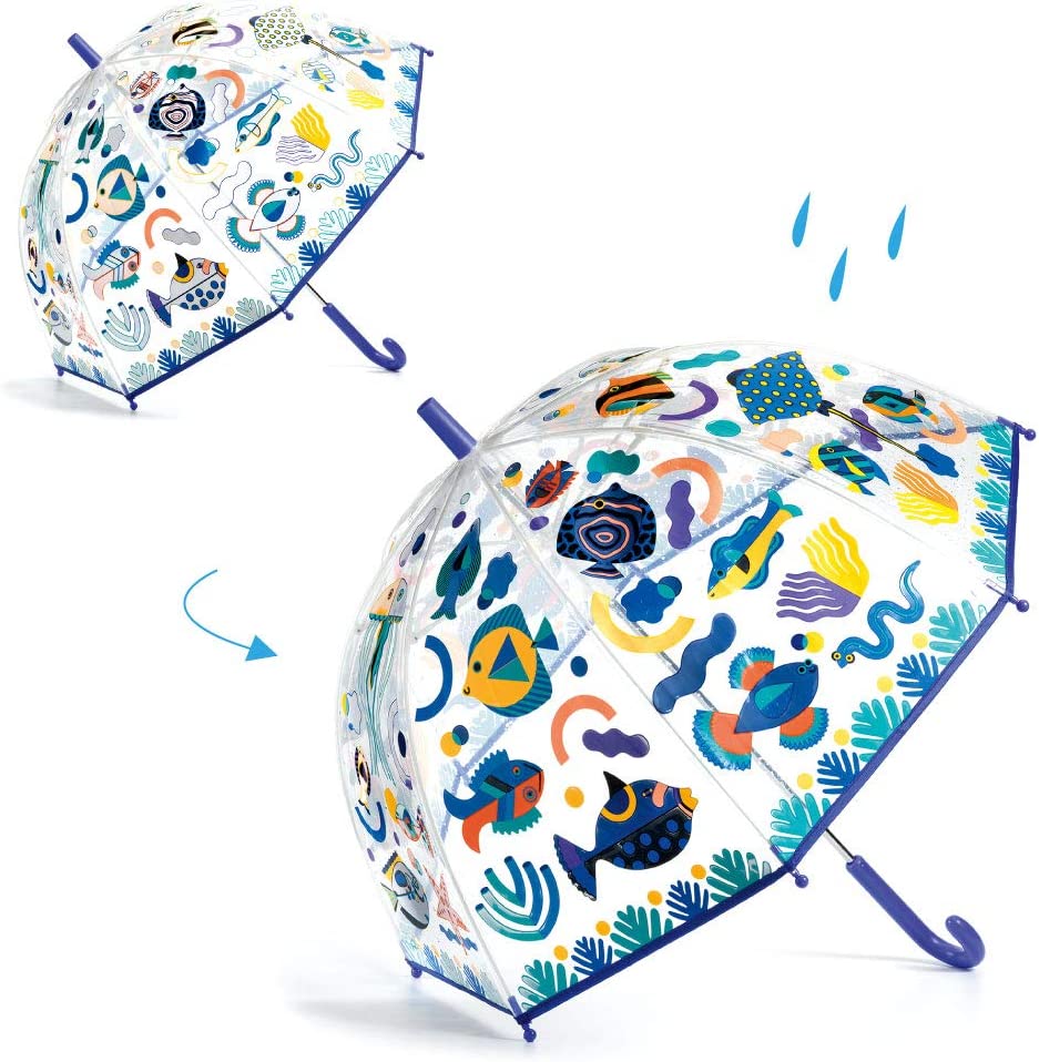 Djeco Color Changing Umbrella / Fishes