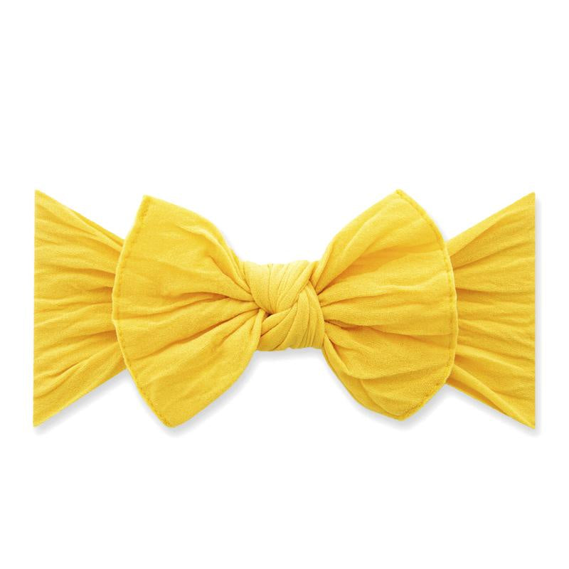 Baby Bling Classic Knot Headband / Canary