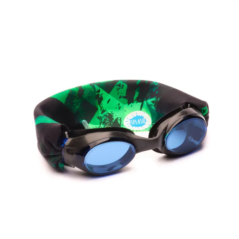 Splash Swim Goggles / Green Fusion