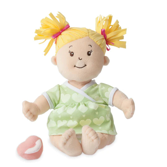 Baby Stella Peach Doll with Blonde Pigtails