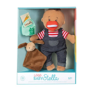 Wee Baby Stella Beige Doll Tiny Farmer Set