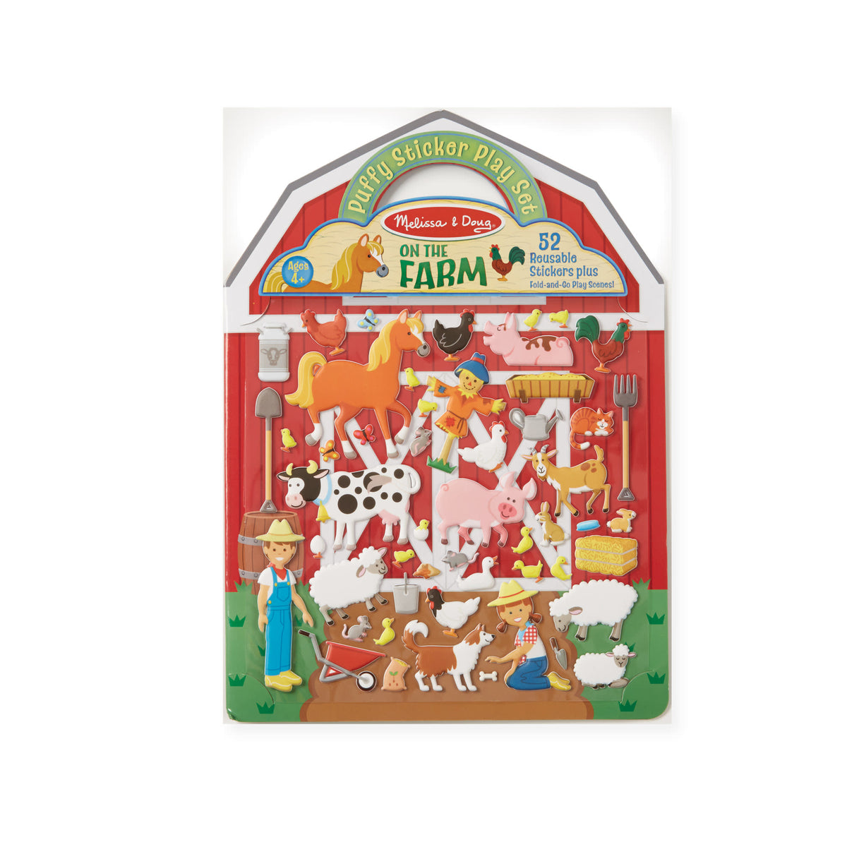Melissa & Doug Puffy Sticker Play Set / On the Farm