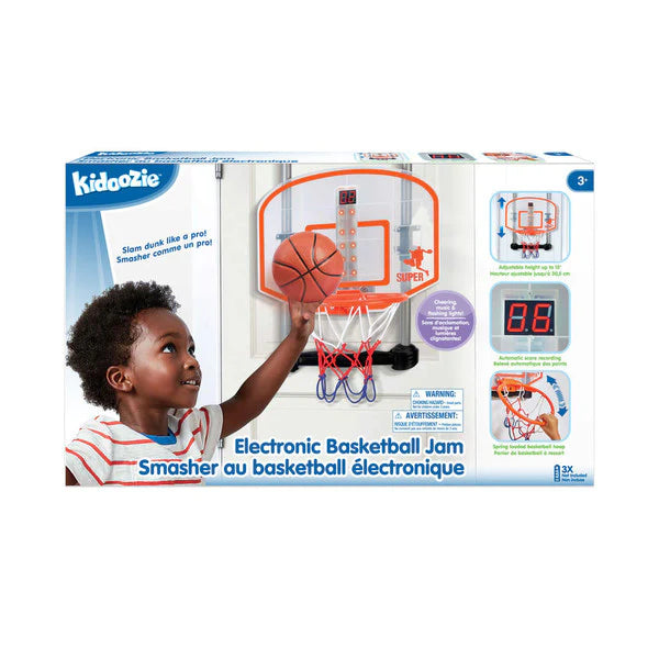 Kidoozie Electronic Basketball Jam Set