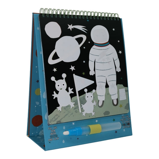 Floss & Rock Magic Water Easel & Pen / Space