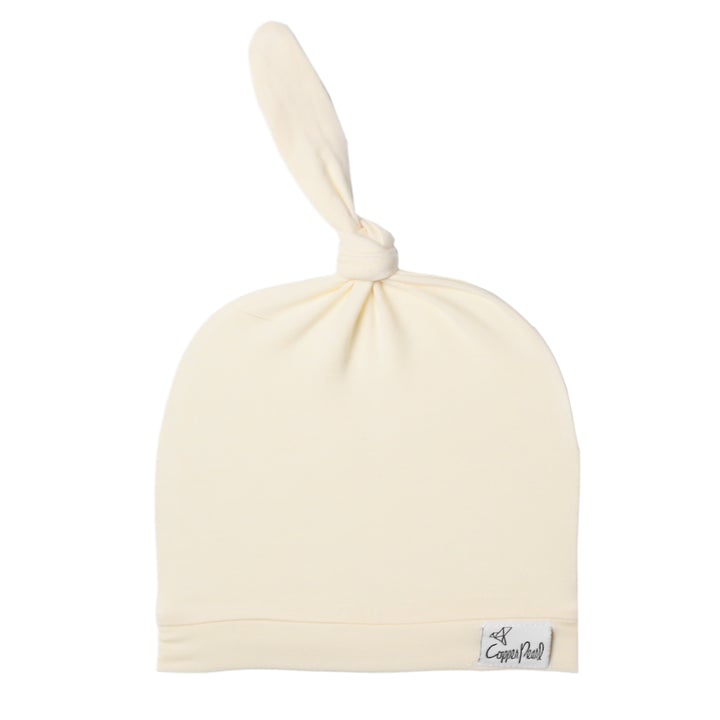 Copper Pearl Top Knot Hat / Yuma