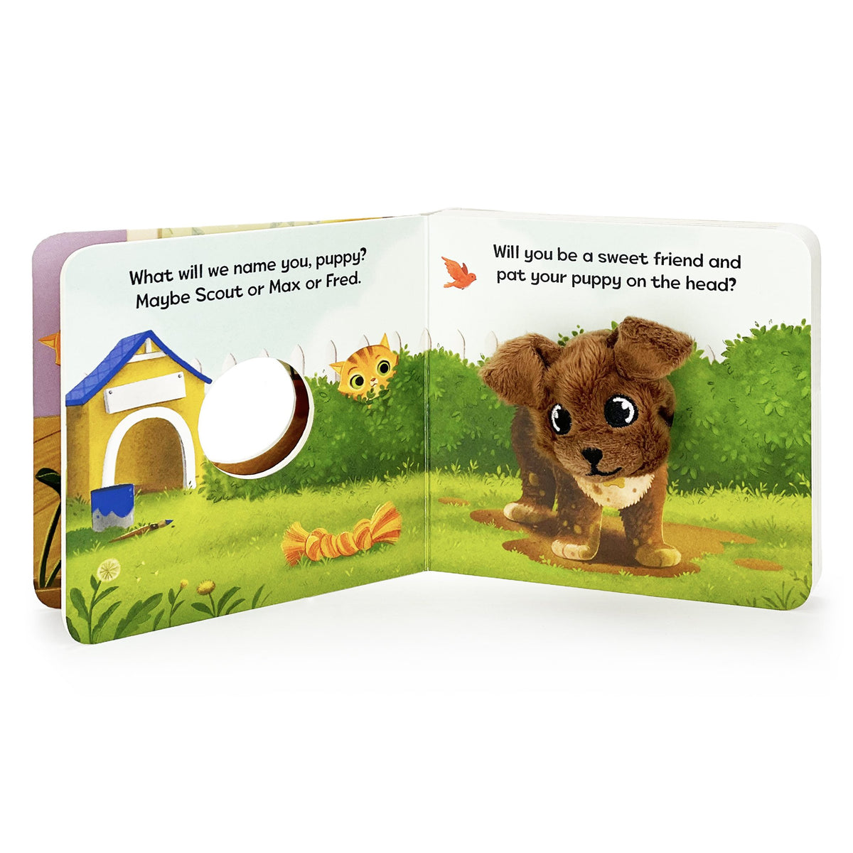 Puppy Love: Finger Puppet Board Book