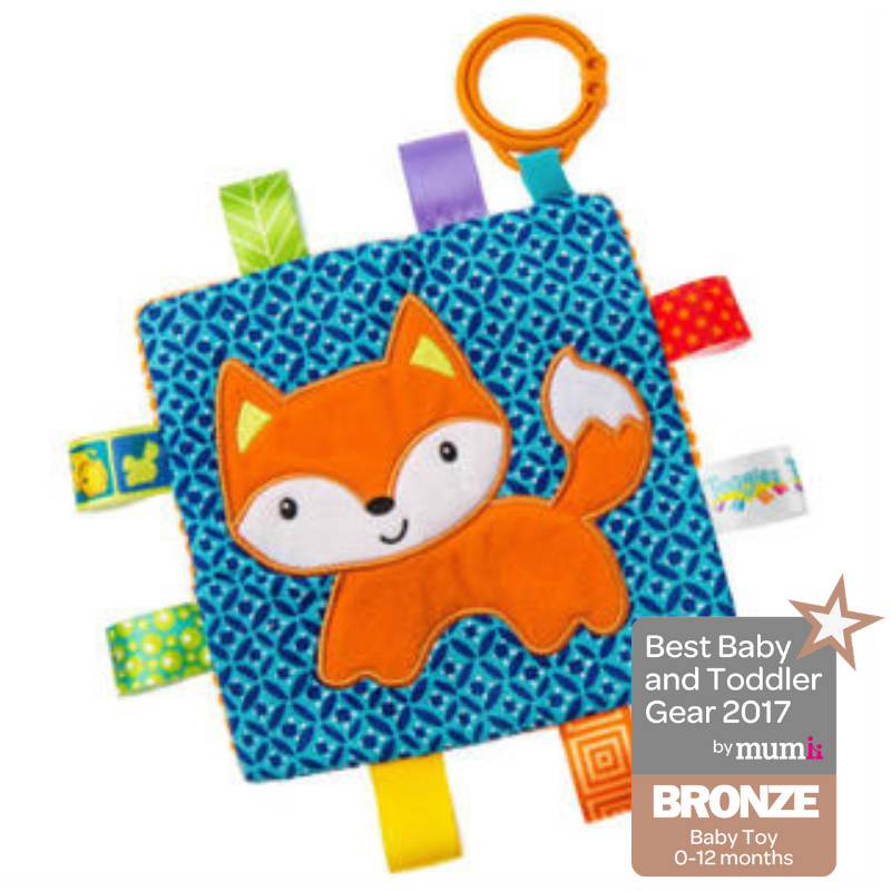 Taggies Crinkle Me Fox Activity Toy