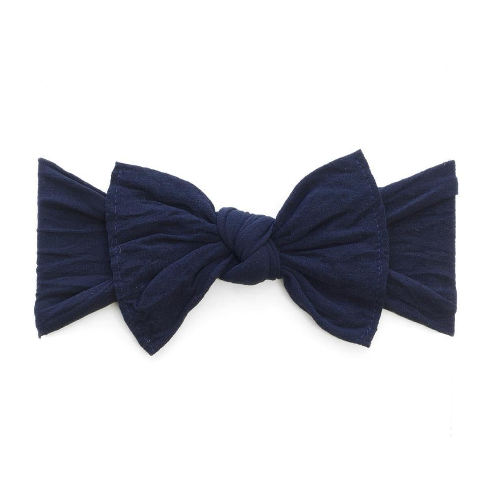 Baby Bling Classic Knot Headband / Navy