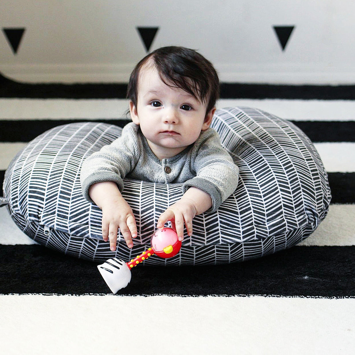 NogginStik Developmental Light-Up Rattle