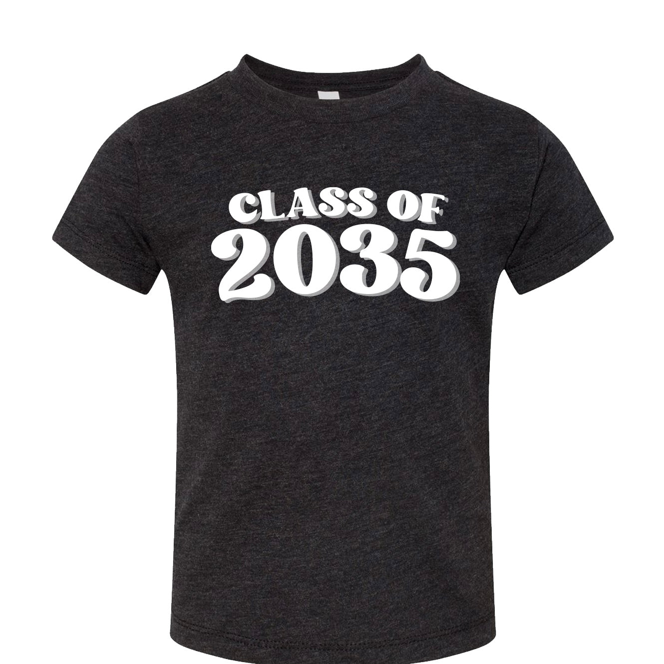 Class of 2035 Tee (Starts Kindergarten 2022) / Charcoal