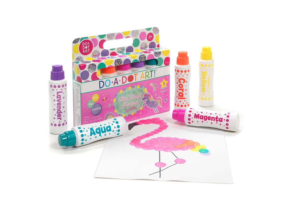 Do-A-Dot Art! Ultra Bright Shimmer Dot Markers / 5 Pack