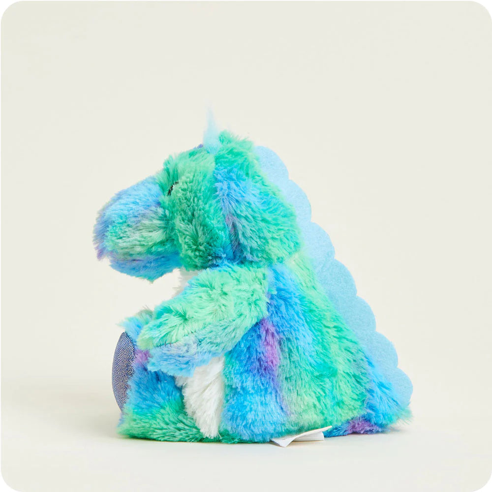 Warmies Cozy Plush Junior Rainbow Dinosaur
