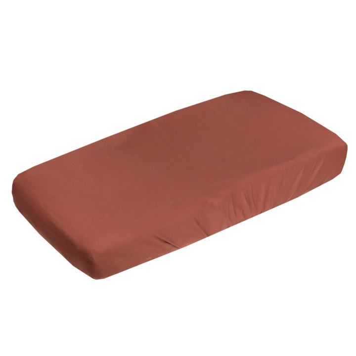 Copper Pearl Premium Knit Diaper Changing Pad Cover / Moab