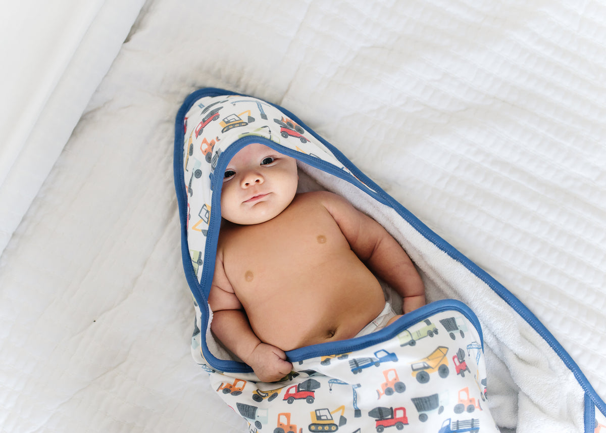 Copper Pearl Premium Knit Hooded Towel / Diesel