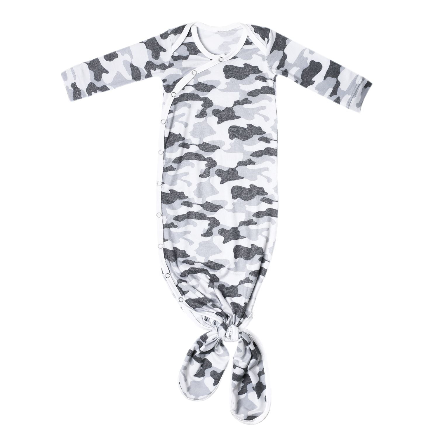 Copper Pearl Newborn Knotted Gown / Gunnar