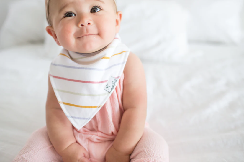 Copper Pearl Bandana Bib / Olive - Piper