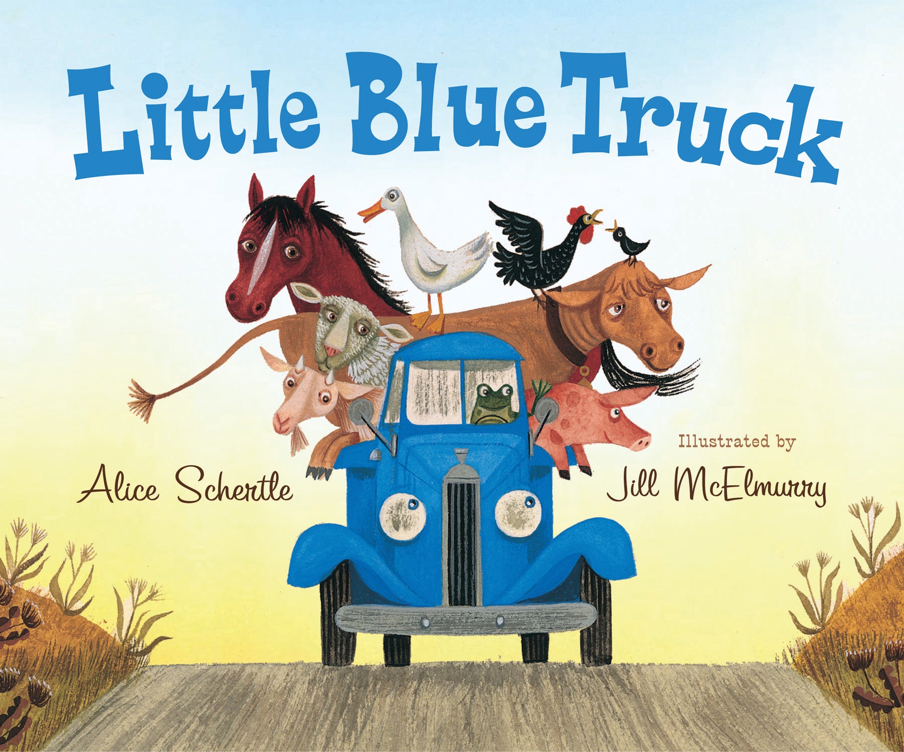 The Little Blue Truck Hard Cover Book