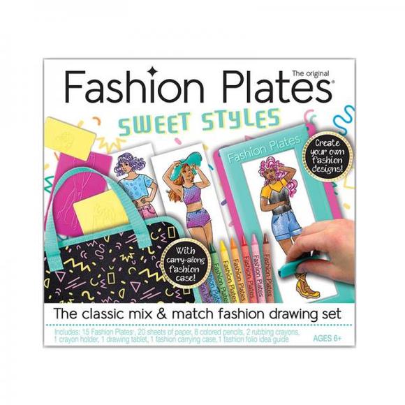Fashion Plates Sweet Styles Set