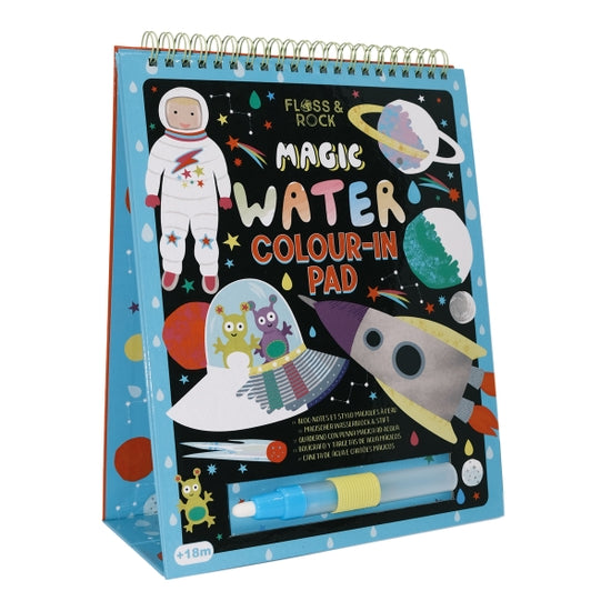 Floss & Rock Magic Water Easel & Pen / Space