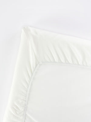 Baby Bjorn Fitted Sheet For Travel Crib Light / White Organic Cotton