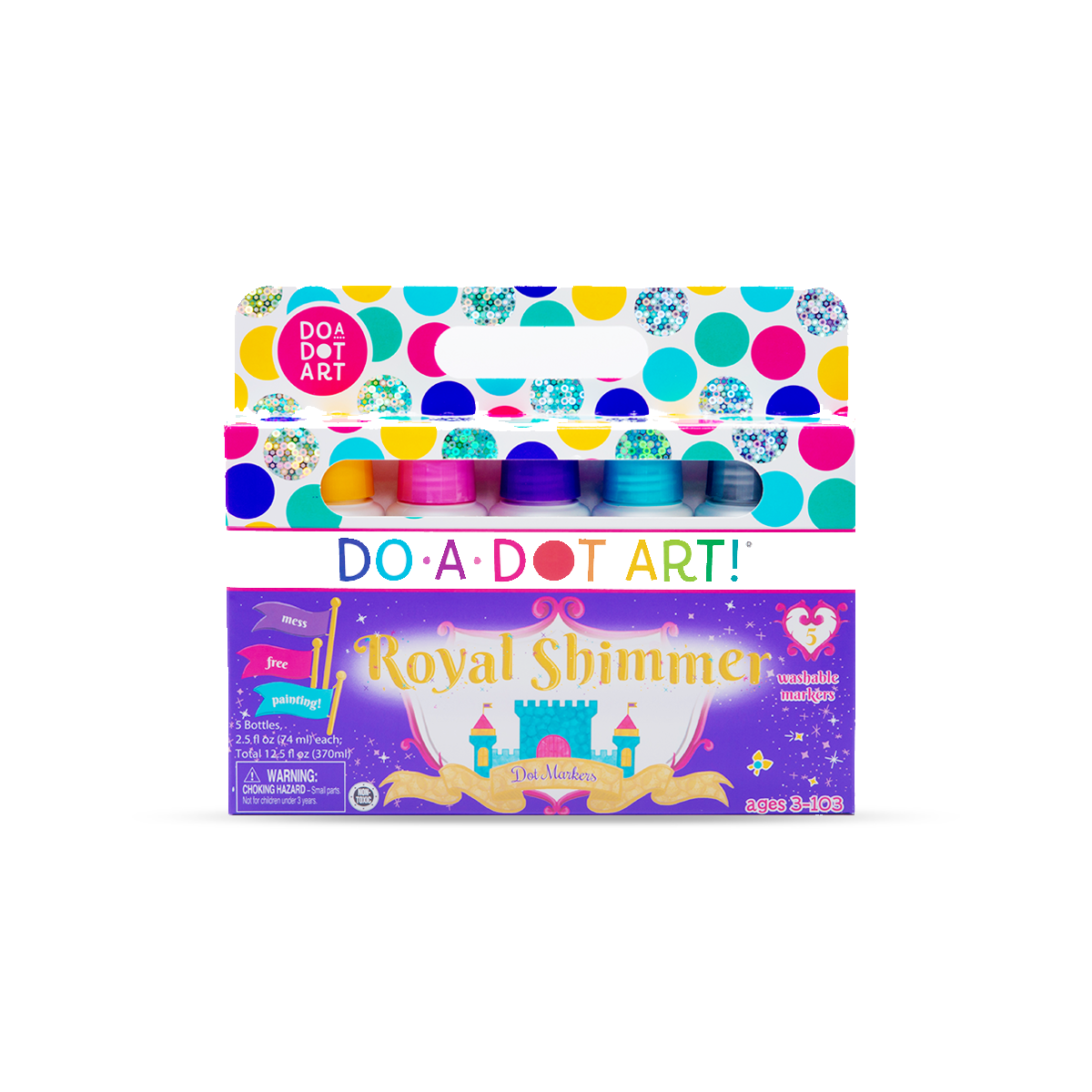 Do-A-Dot Art! Royal Shimmers Dot Markers / 5 Pack
