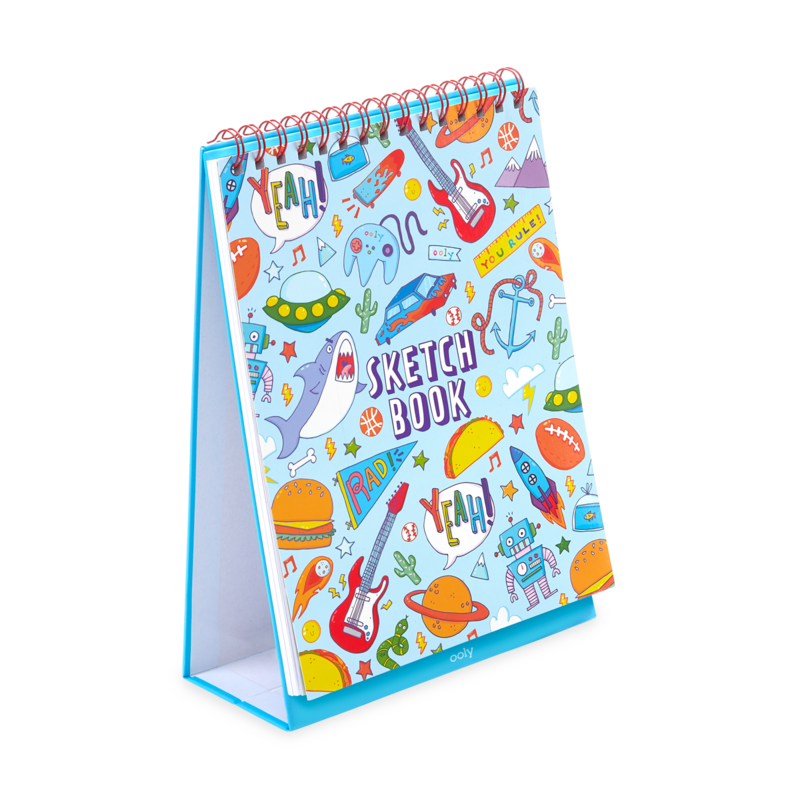 Ooly Sketch & Show Standing Sketch Book / Awesome Doodles