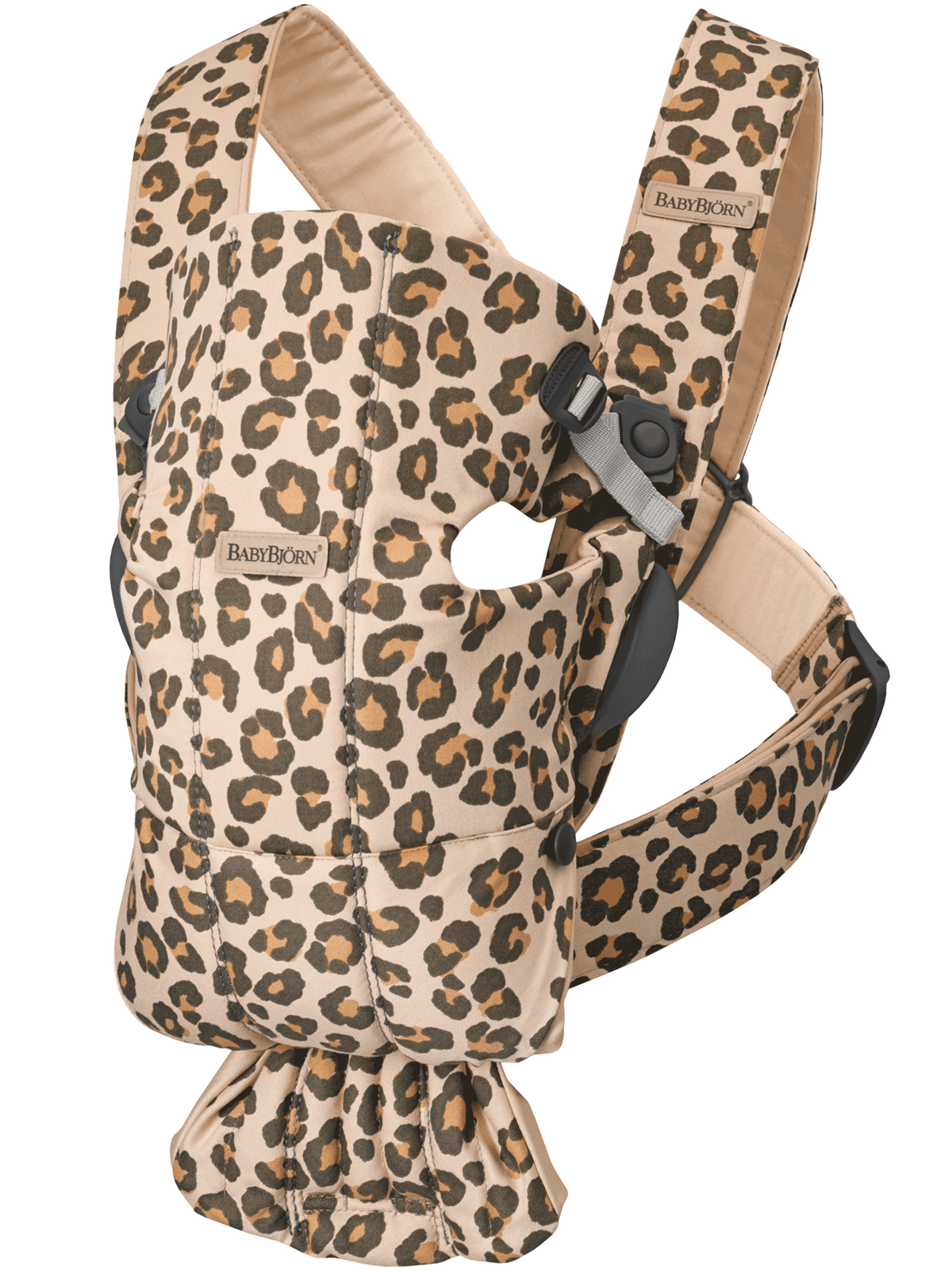 Baby Bjorn Baby Carrier Mini / Cotton - Beige Leopard