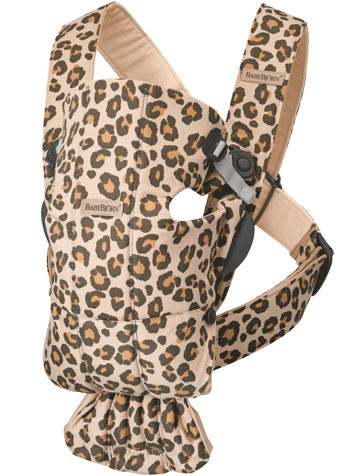 Baby Bjorn Baby Carrier Mini / Cotton - Beige Leopard