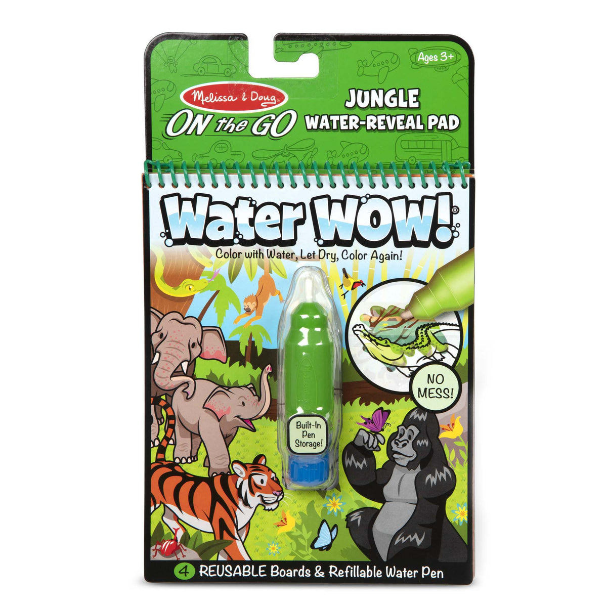 Melissa & Doug Water Wow! On The Go Water-Reveal Pad / Jungle