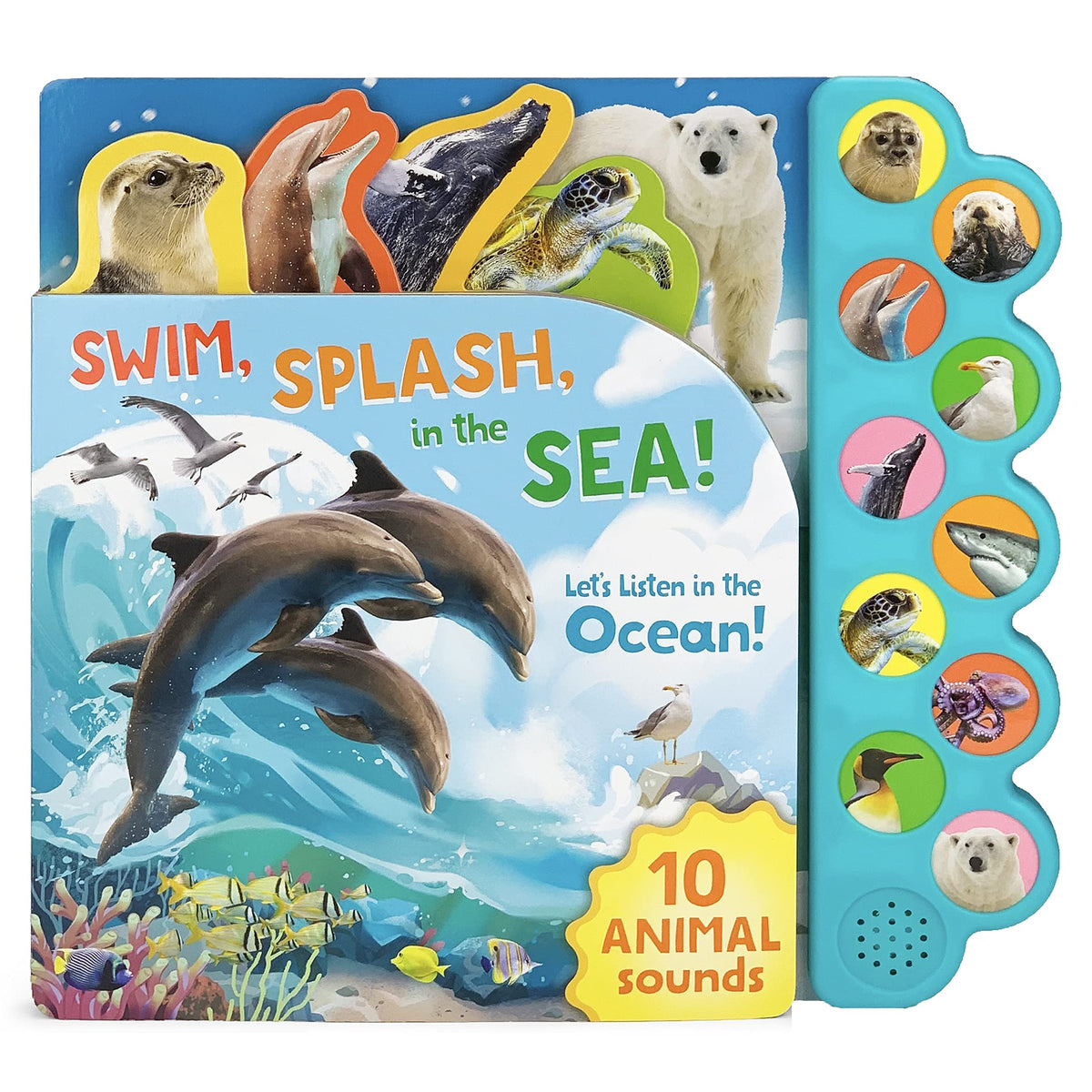 Swim, Splash, in the Sea! Sound Board Book