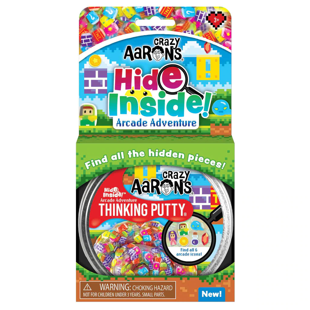 Crazy Aaron's Thinking Putty / Hide Inside - Arcade Adventure