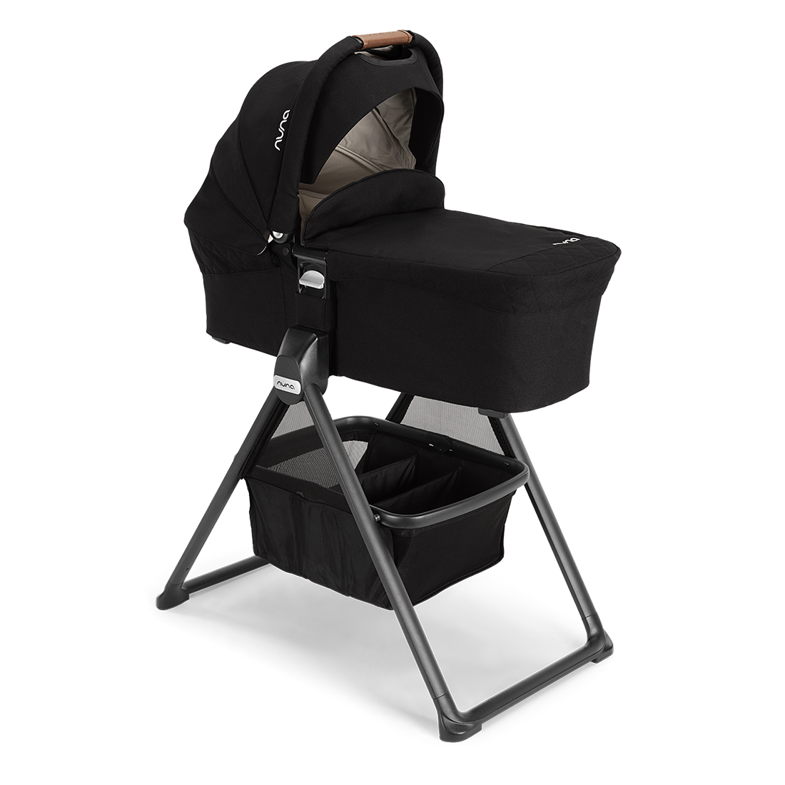 Nuna MIXX Series Bassinet Stand Caviar Suite Child