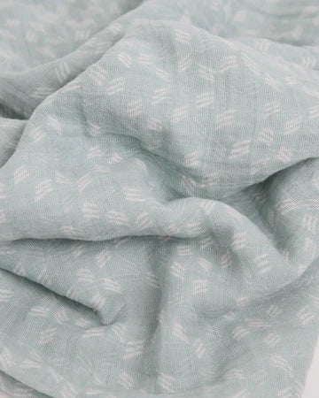Little Unicorn Cotton Muslin Swaddle / Misty Field