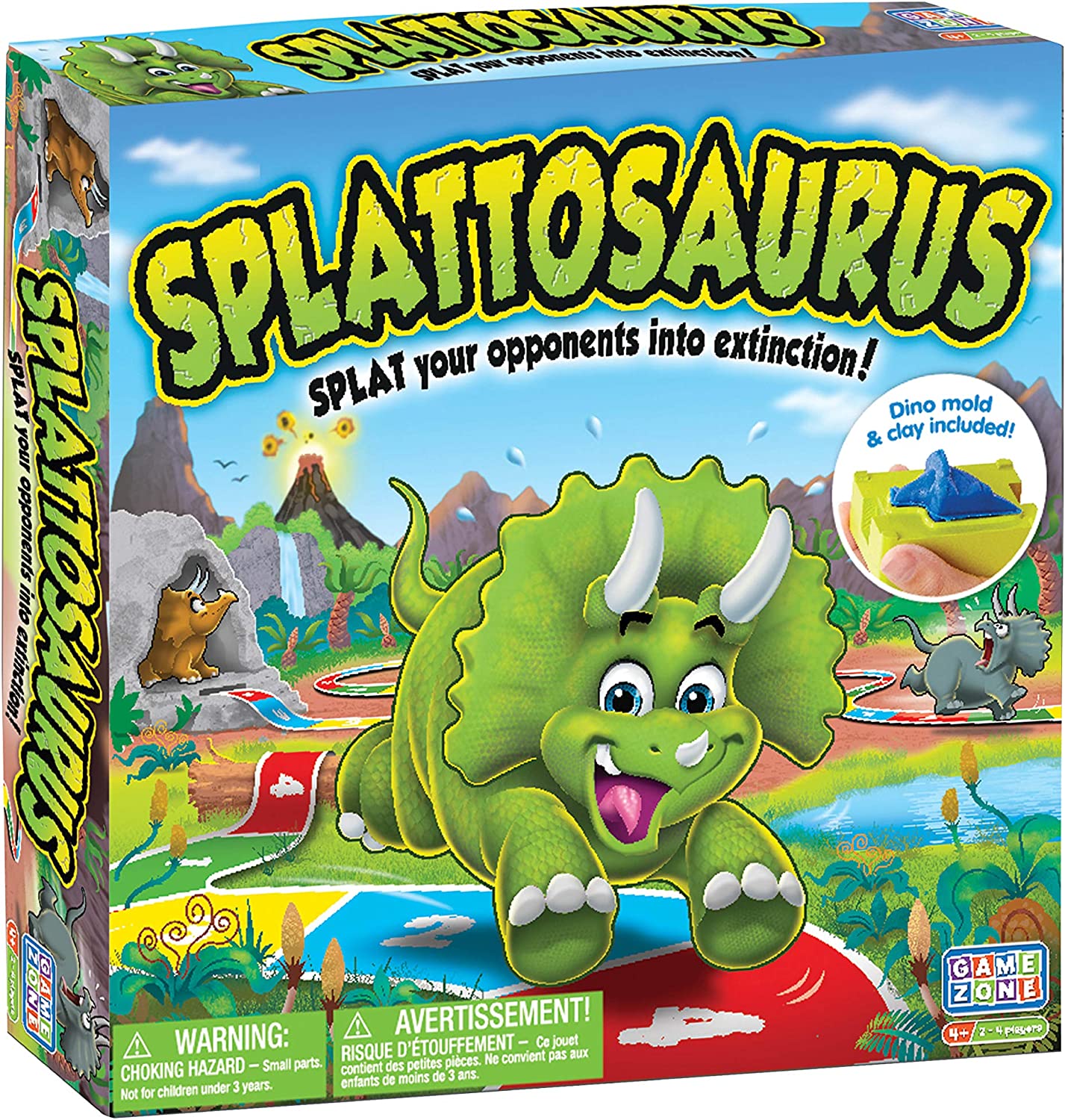 Splattosaurus Game