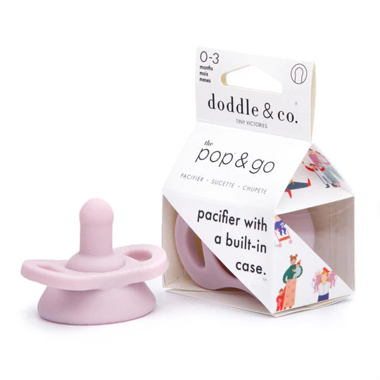 Doddle & Co. Pop Pacifier / I Lilac You (0-3 Months)