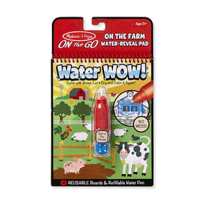 Melissa & Doug Water Wow! On The Go Water-Reveal Pad / Farm