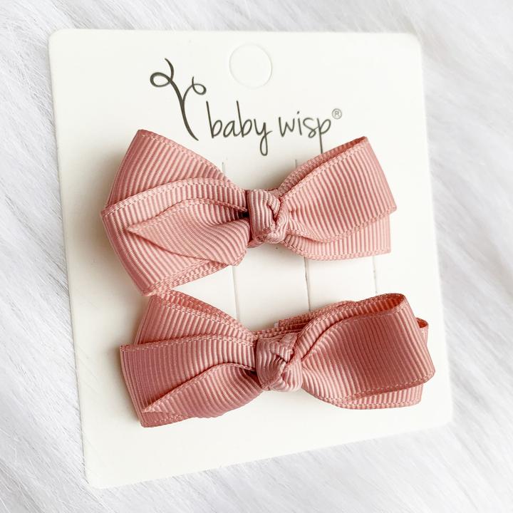 Baby Wisp Aiyanna Pigtail Set / Rose Taupe