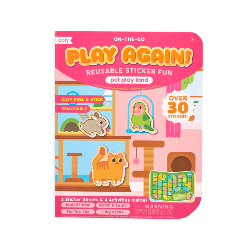 Ooly Play Again! Mini Activity Kit / Pet Play Land